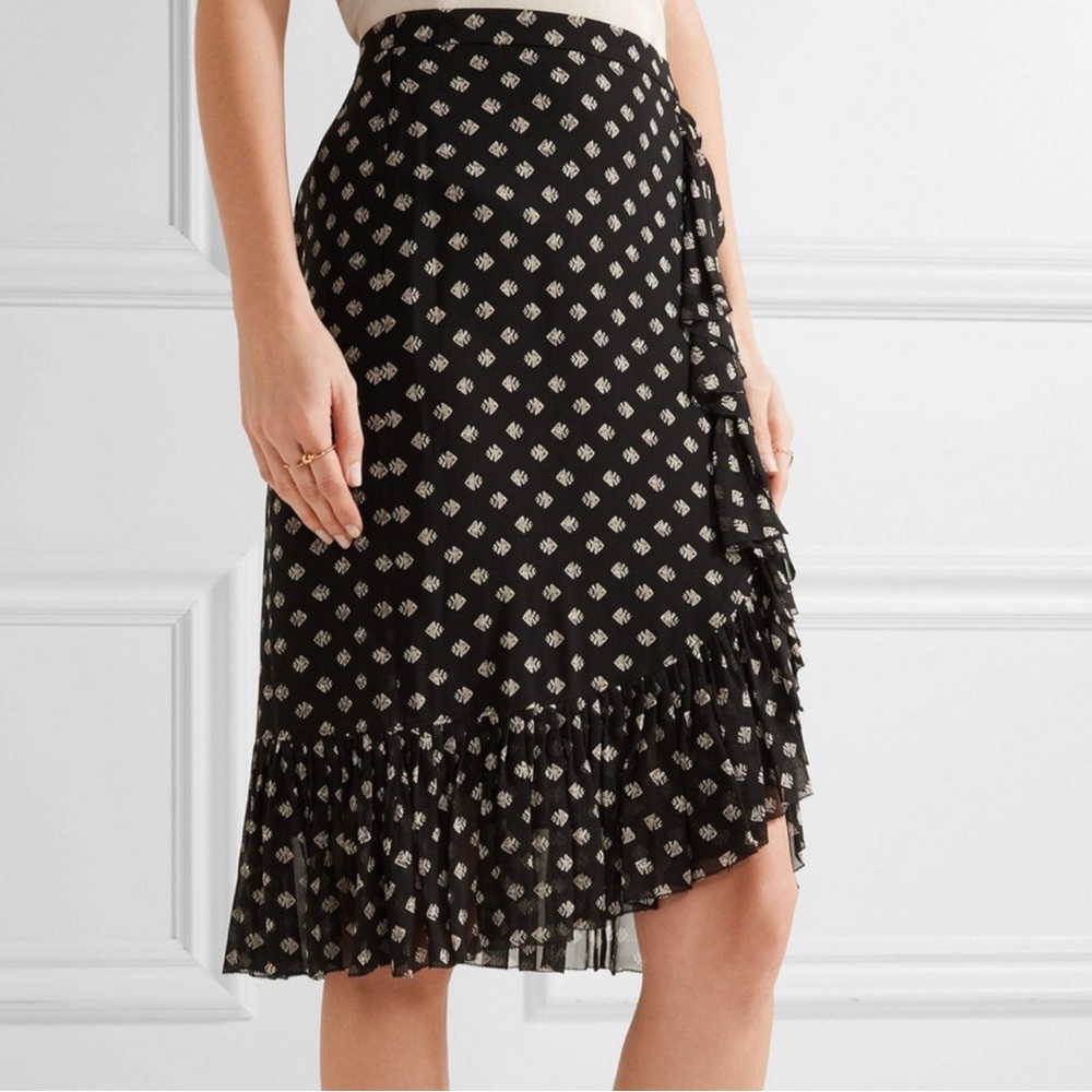 Tory Burch Black Kingfish Indie Skirt